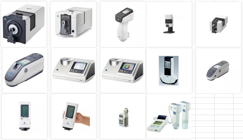 KONICA MINOLTA Color and Appearance Measurement Instruments (Japan)