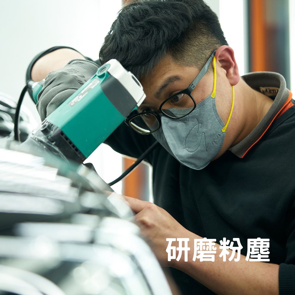 :dc 克微粒 研磨微粒防護口罩 (可水洗)